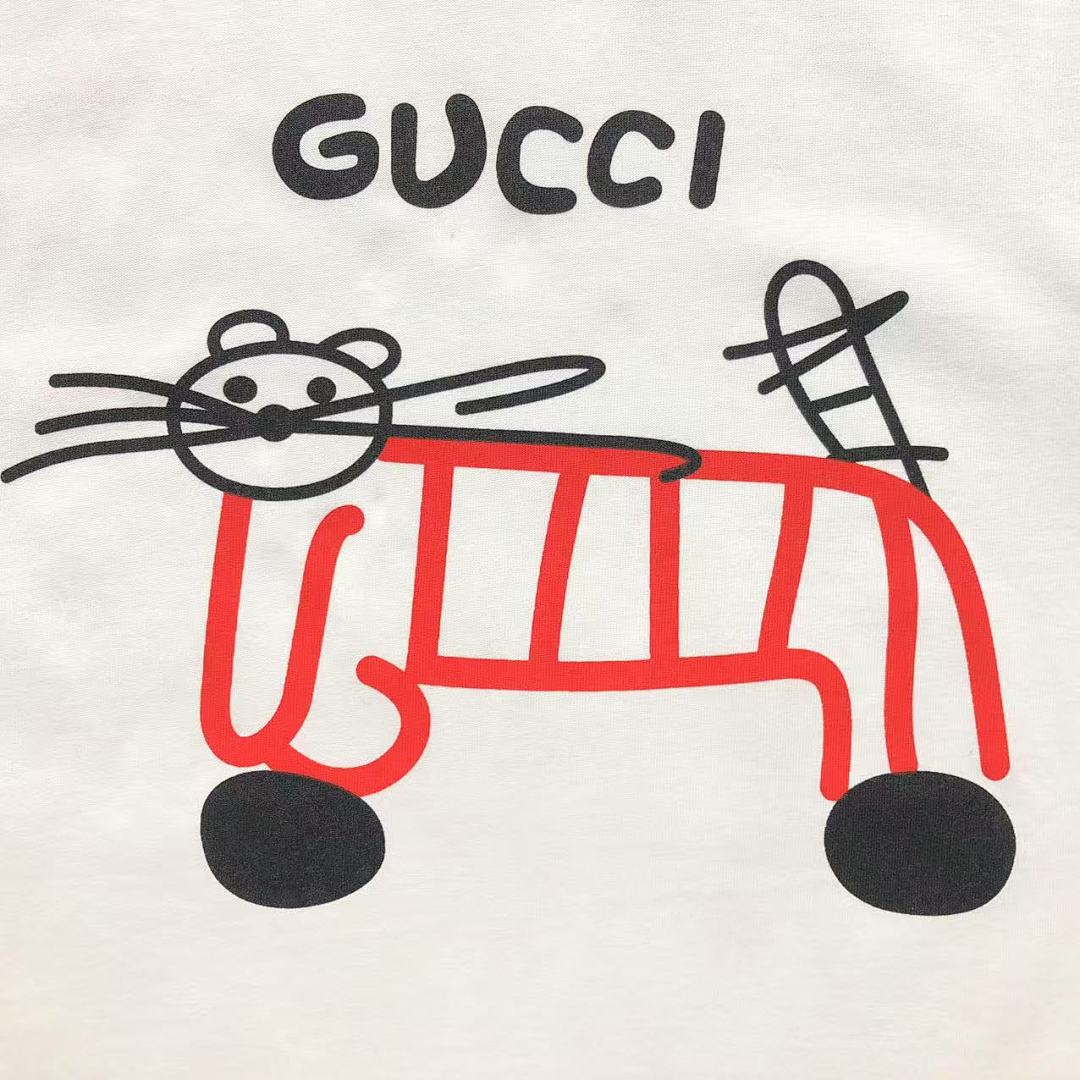 Gucci 85 G⭐C⭐I T-SHIRT 5050834101 (Im 170Cm 60Kg I Wear Size S In The Phot) - Image 8