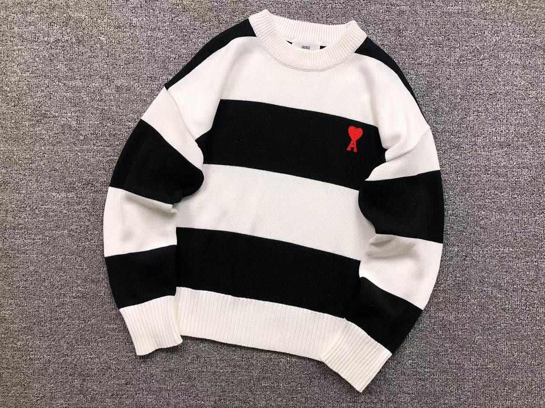 AMI 178 AMI SWEATER 4106262377 (Im 170Cm 60Kg I Wear Size S In The Phot) - Image 10