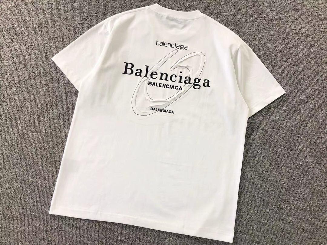 Balenciaga 118 B⭐L⭐⭐⭐IA⭐A T-SHIRT 11122016137 (Im 170Cm 60Kg I Wear Size M In The Phot) - Image 13