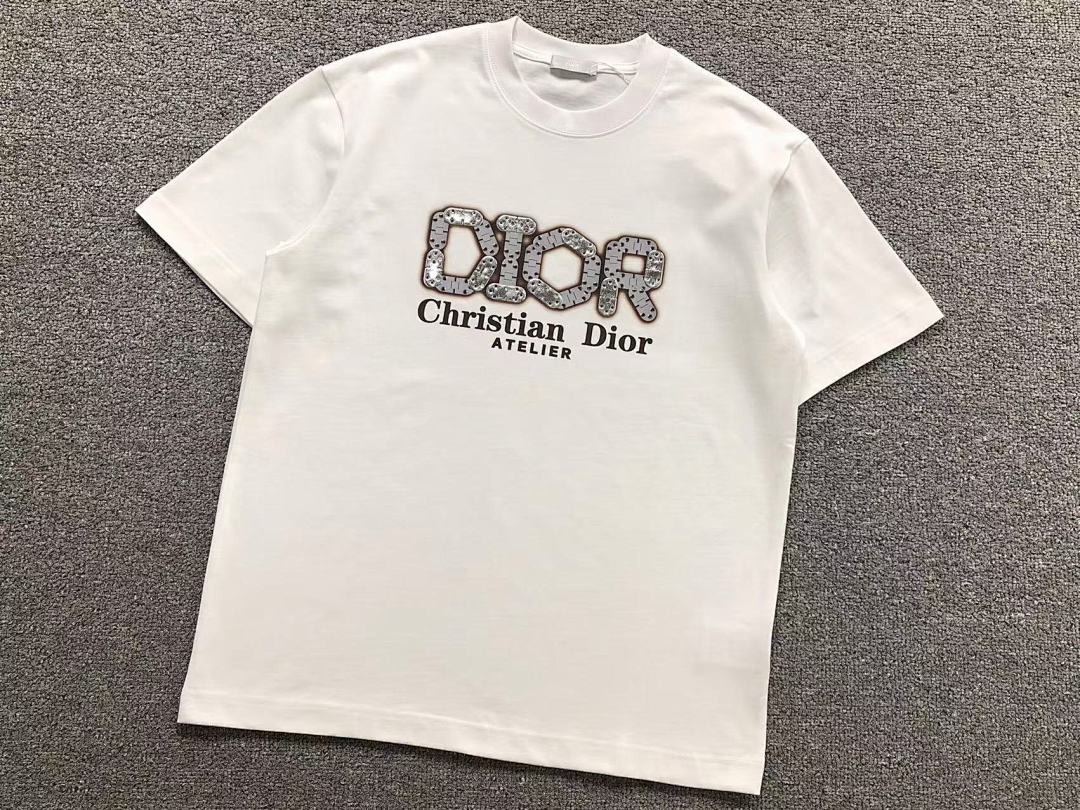 Dior 118 D⭐O⭐ T-SHIRT 521730147 (Im 170Cm 60Kg I Wear Size M In The Phot) - Image 7