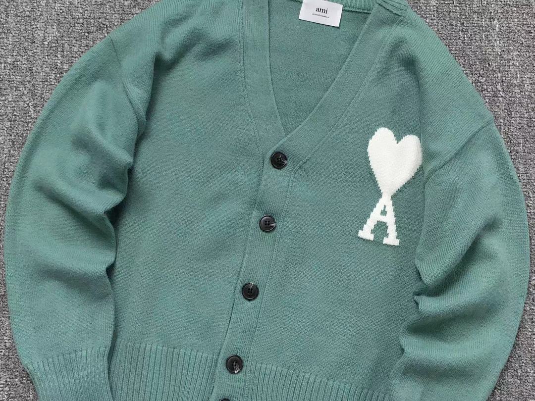AMI 228 AMI SWEATER 4121531001 (Im 170Cm 57Kg I Wear Size S In The Phot) - Image 11