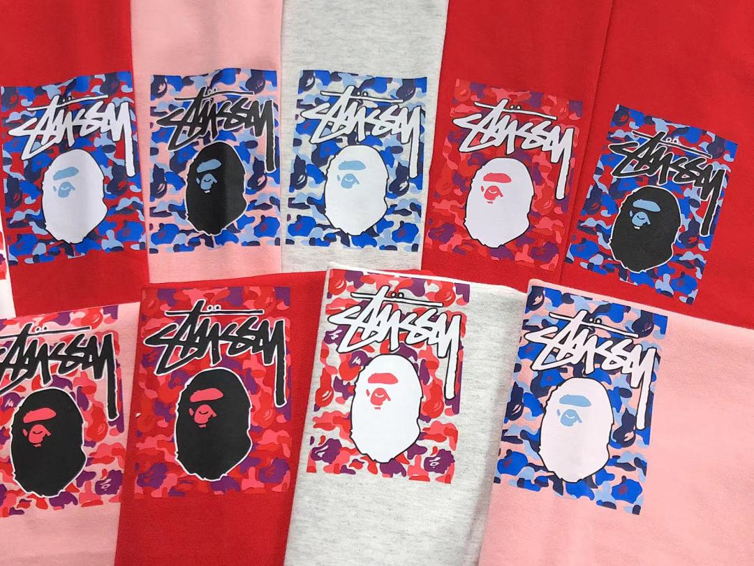 Bape 78 BAPE STUSSY T-SHIRT 1102090442 (Im 170Cm 55Kg I Wear Size S In The Phot) - Image 47