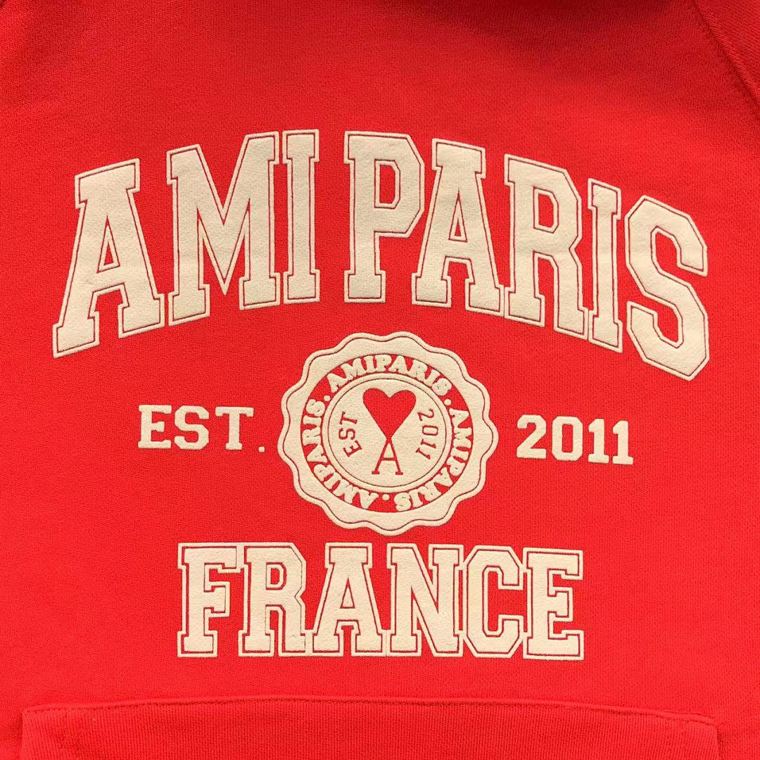 AMI 118 AMI HOODIE 57281988 (Im 170Cm 60Kg I Wear Size M In The Phot) - Image 12