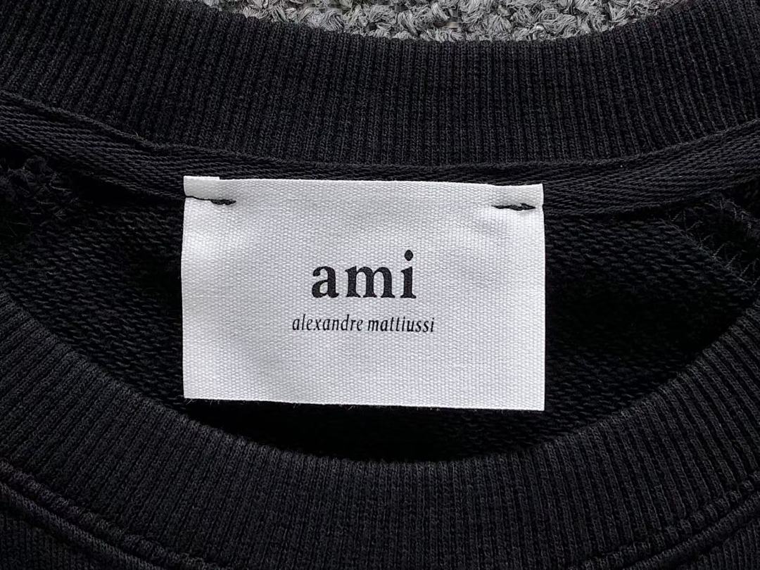 AMI 115 AMI HOODIE 21101708125 (Im 170Cm 60Kg I Wear Size M In The Phot) - Image 24