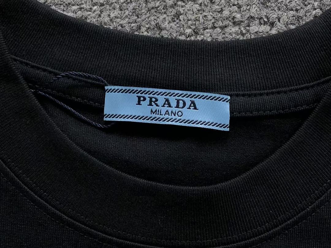 Prada 118 P⭐A⭐A T-SHIRT 5242519147 (Im 170Cm 60Kg I Wear Size M In The Phot) - Image 22