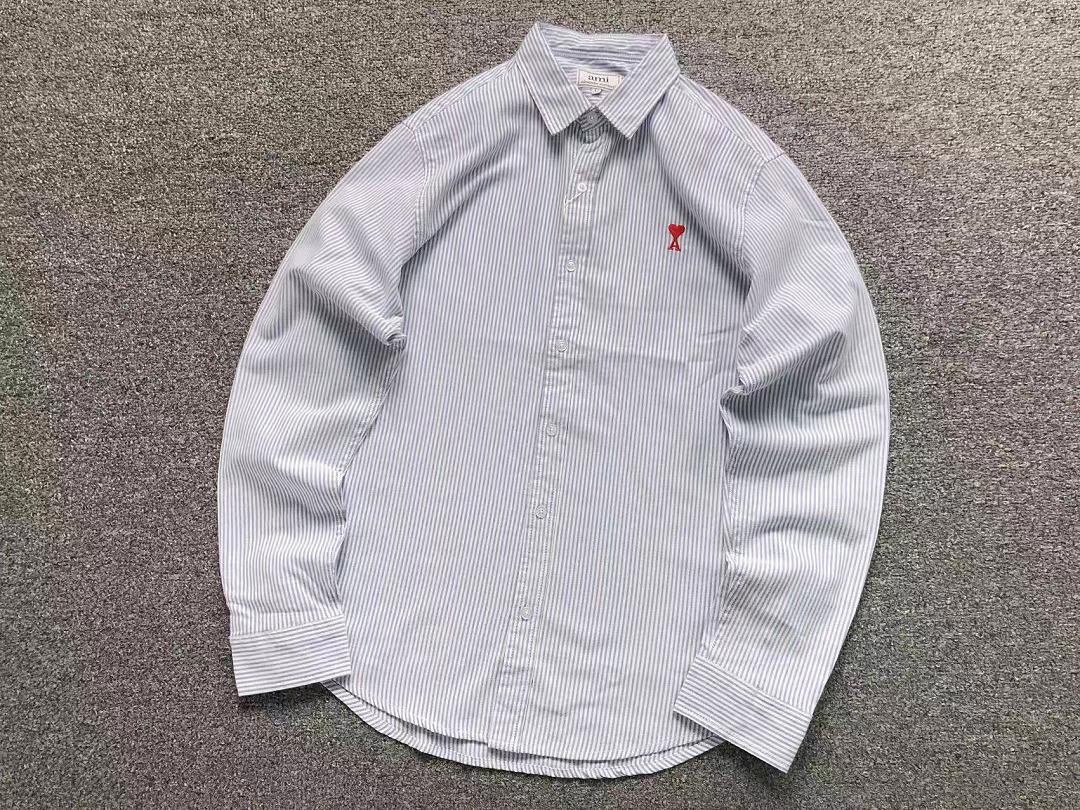 AMI 128 AMI SHIRT 5251604147 (Im 170Cm 60Kg I Wear Size L In The Phot) - Image 14