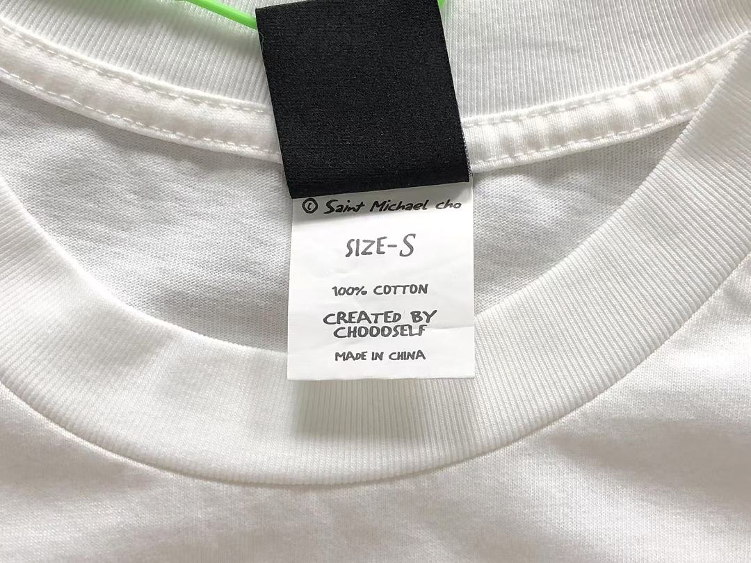 Chanel 125 SAINT MICHAEL T-SHIRT 3209011817 (Im 170Cm 60Kg I Wear Size S In The Phot) - Image 16