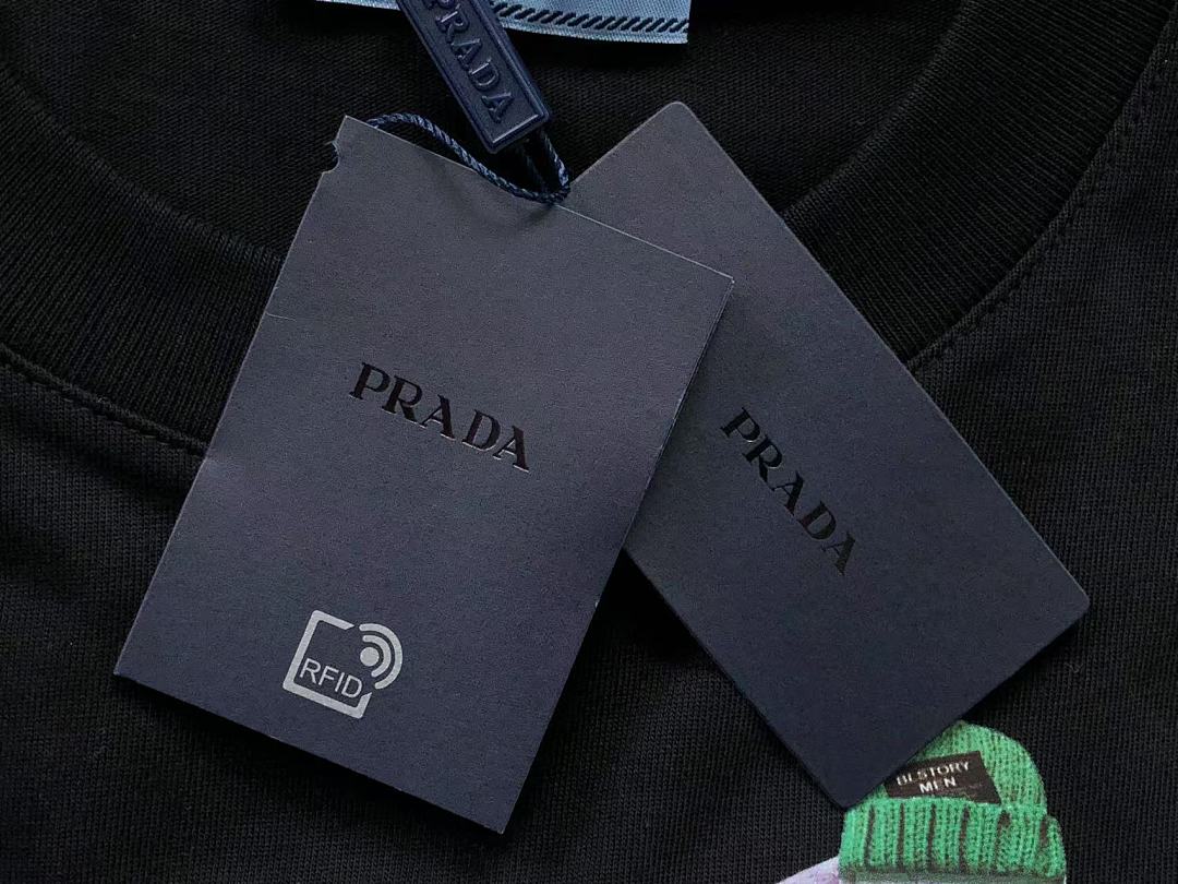 Prada 125 P⭐A⭐A T-SHIRT 411141821 (Im 170Cm 57Kg I Wear Size M In The Phot) - Image 18