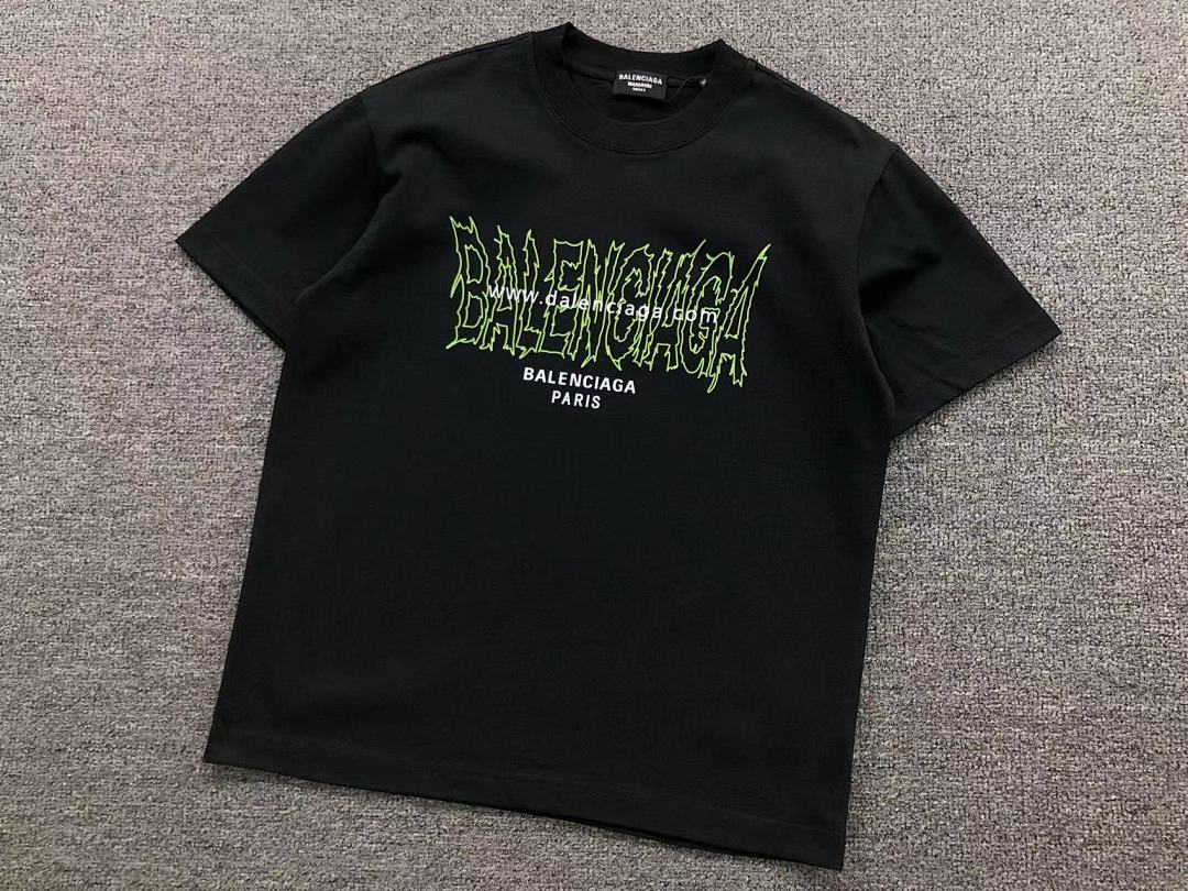Balenciaga 115 B⭐L⭐⭐⭐IA⭐A T-SHIRT 31152021 (Im 170Cm 57Kg I Wear Size M In The Phot) - Image 12