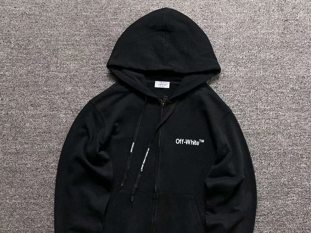 Off-White 208 OFF-WHITE (WHITE HOODIE) - Image 10
