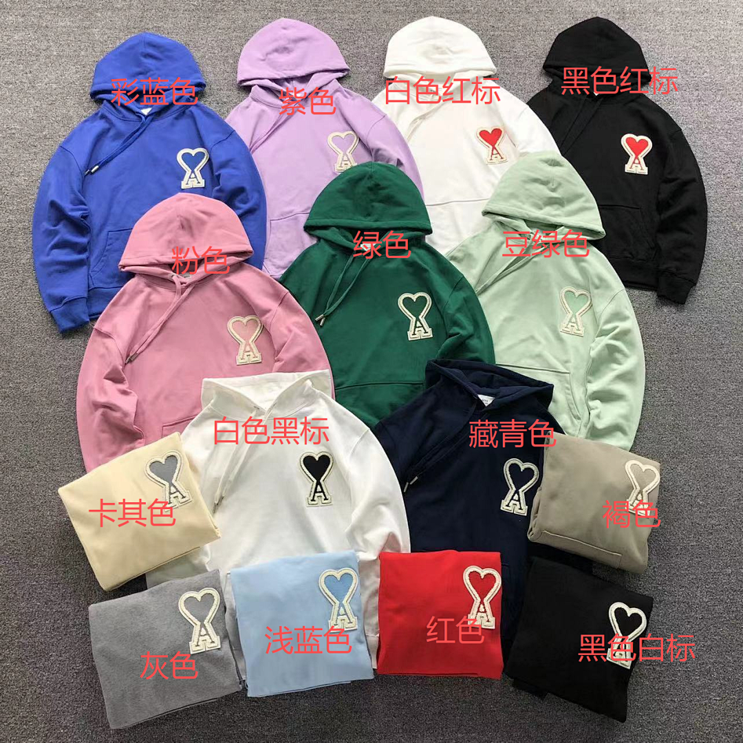 AMI 168 AMI HOODIE 3110170521 (Im 170Cm 60Kg I Wear Size M In The Phot) - Image 2