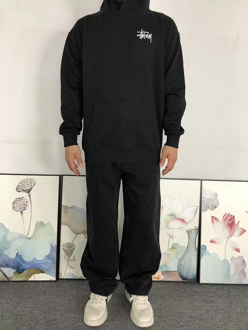 Stussy 115 STUSSY HOODIE 5112245123 (Im 170Cm 60Kg I Wear Size S In The Phot) - Image 3