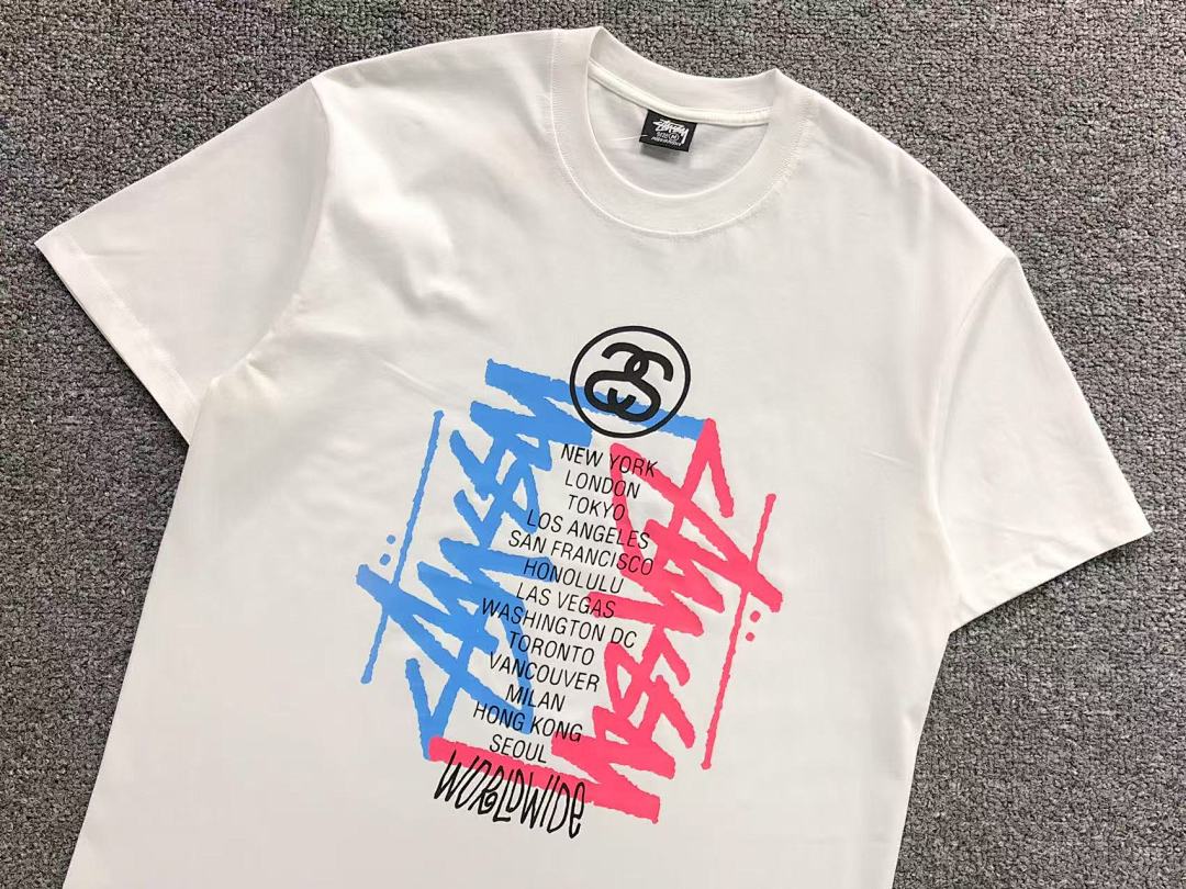 Stussy 85 STUSSY T-SHIRT 3104183131 Im 170Cm 60Kg I Wear Size M In The Phot - Image 7