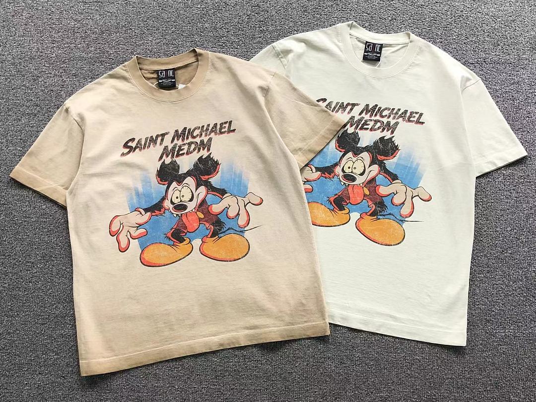 Chanel 98 SAINT MICHAEL T-SHIRT 42081403155 (Im 170Cm 60Kg I Wear Size S In The Phot) - Image 5