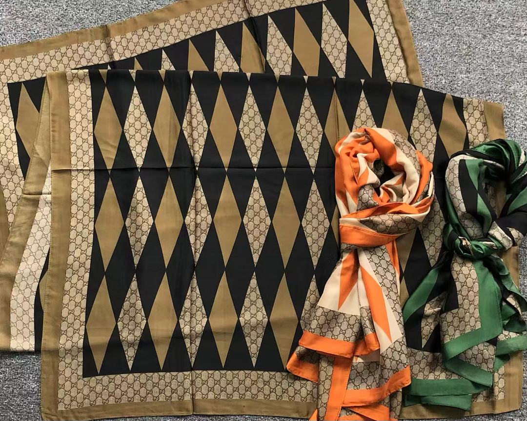 Gucci 68 G⭐C⭐I SCARF 2203170376 (Long 180CM* Wide 90CM*) - Image 3