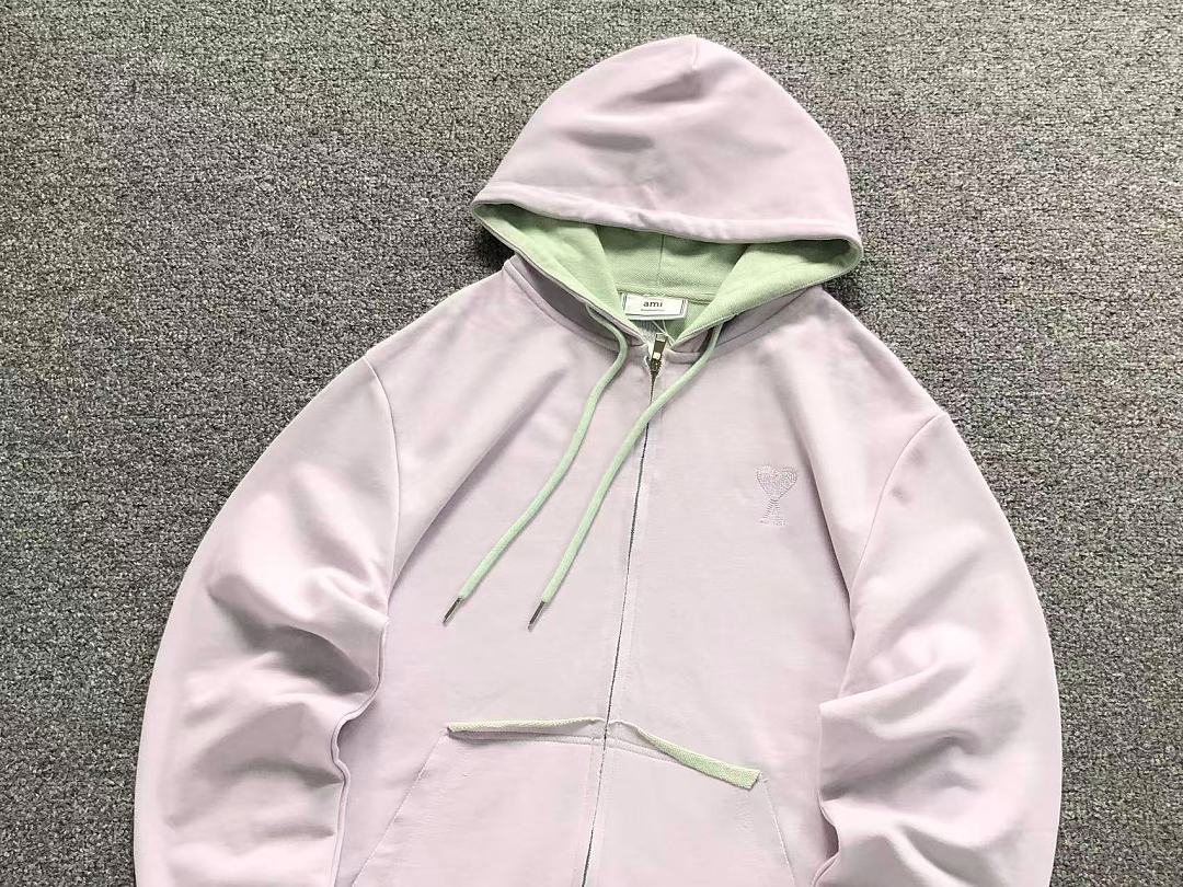AMI 165 AMI HOODIE 3207171503 (Im 170Cm 60Kg I Wear Size M In The Phot) - Image 11