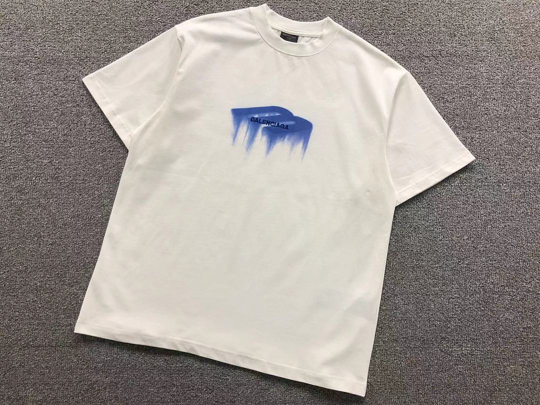 Balenciaga 115 B⭐L⭐⭐⭐IA⭐A T-SHIRT 42042205156 (Im 170Cm 60Kg I Wear Size 1 In The Phot) - Image 6