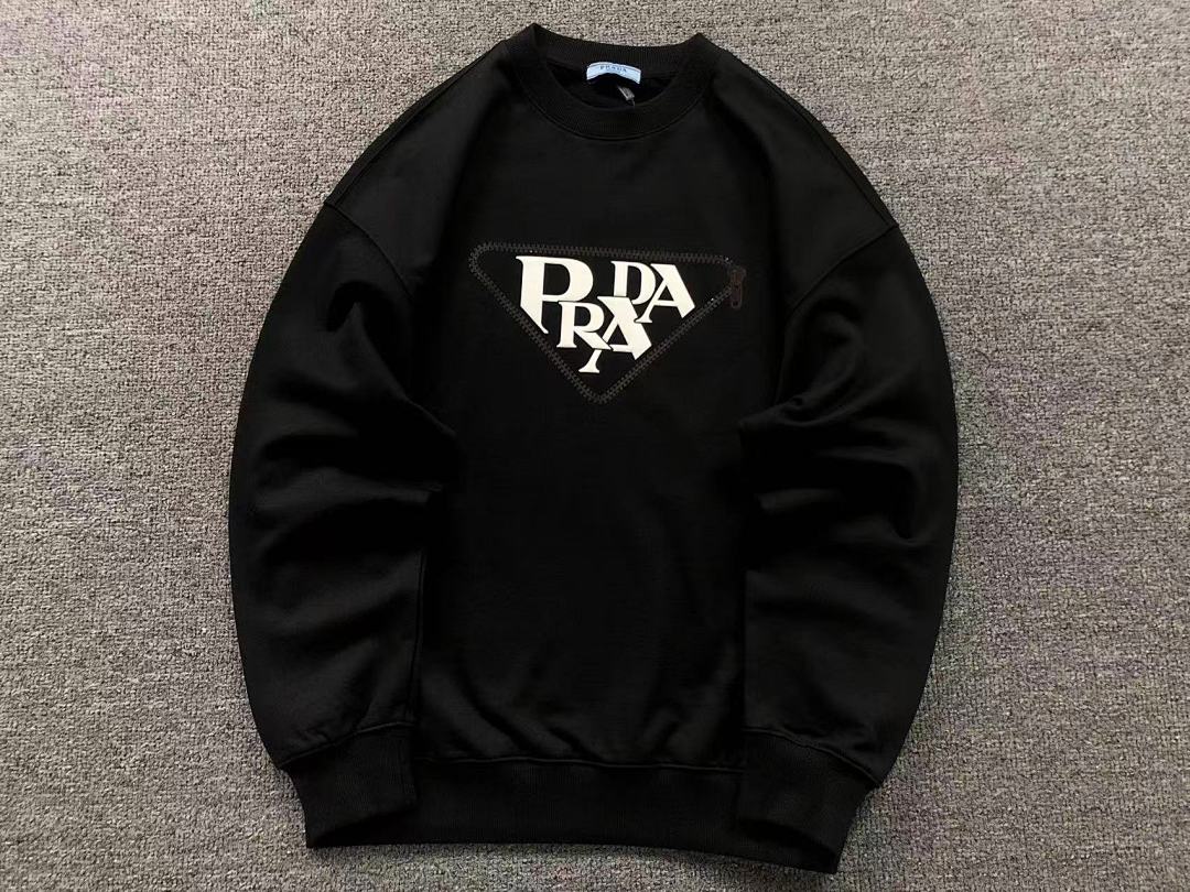 Prada 165 P⭐A⭐A HOODIE 5111413147 (Im 170Cm 60Kg I Wear Size M In The Phot) - Image 16
