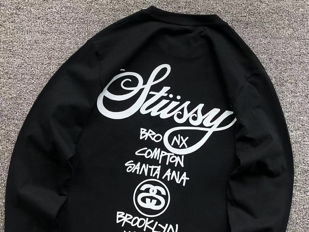 Stussy 95 STUSSY LONG SLEEVED 581212123 (Im 170Cm 60Kg I Wear Size S In The Phot) - Image 20