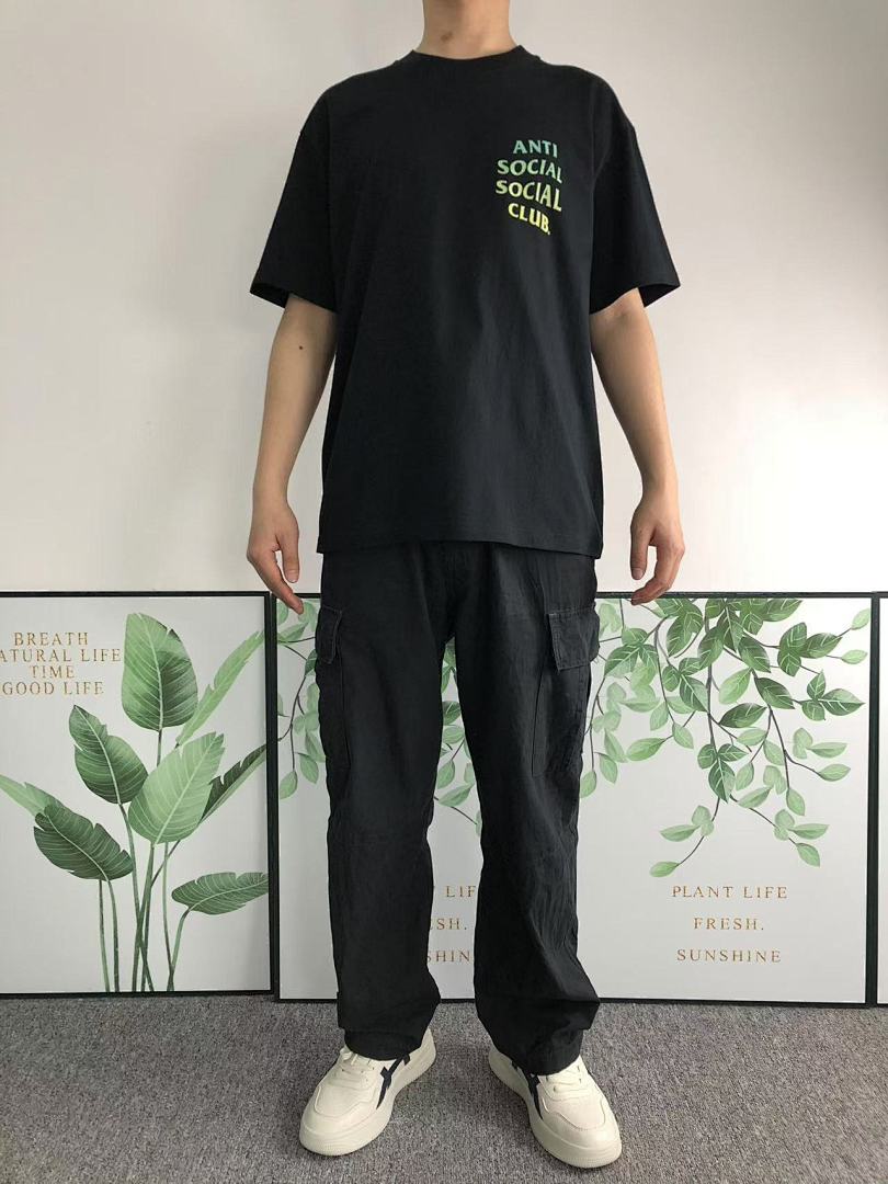 Christian Louboutin 85 ANTI SOCIAL CLUB T-SHIRT 111043102 (Im 170Cm 57Kg I Wear Size M In The Phot) - Image 3