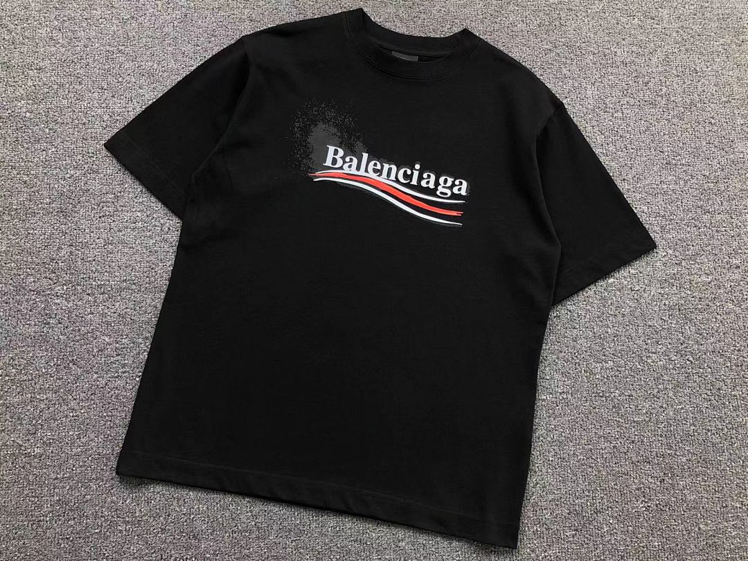 Balenciaga 95 B⭐L⭐⭐⭐IA⭐A T-SHIRT 502171781 (Im 170Cm 57Kg I Wear Size 1 In The Phot) - Image 8