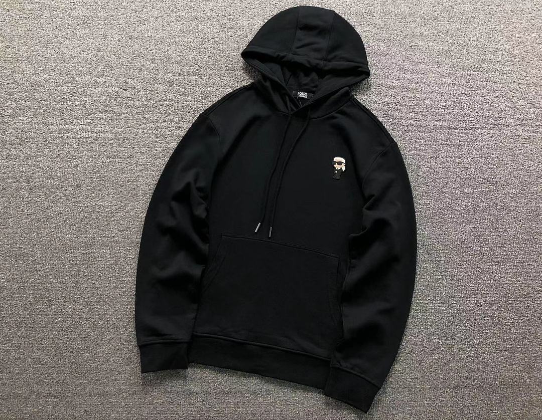 Unbranded 185 KARL LAGERFELD HOODIE 2206180801 (Im 170Cm 60Kg I Wear Size XL In The Phot) - Image 14