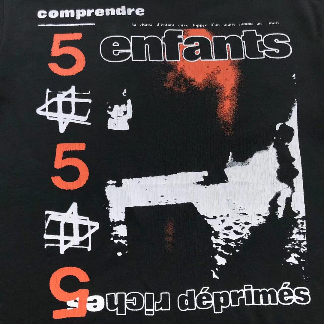 Chanel 108 ENFANTS RICHES DEPRIMES T-SHIRT 41162917 (Im 170Cm 57Kg I Wear Size S In The Phot) - Image 8