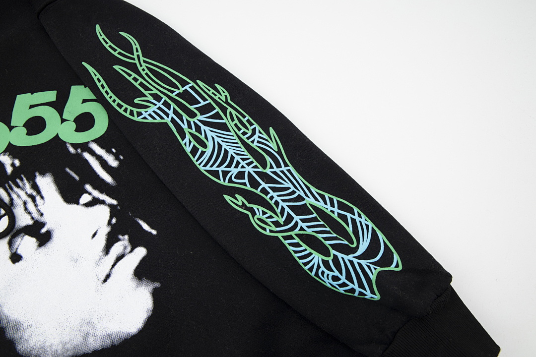 Sp5der TROUSERS115 SP5DER 555 HOODIE - Image 27