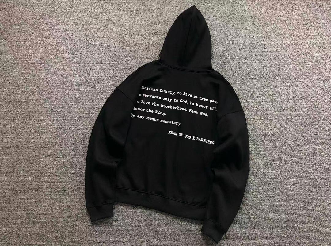 Fear of God 108 FOG HOODIE 11100307119 (Im 170Cm 60Kg I Wear Size M In The Phot) - Image 18