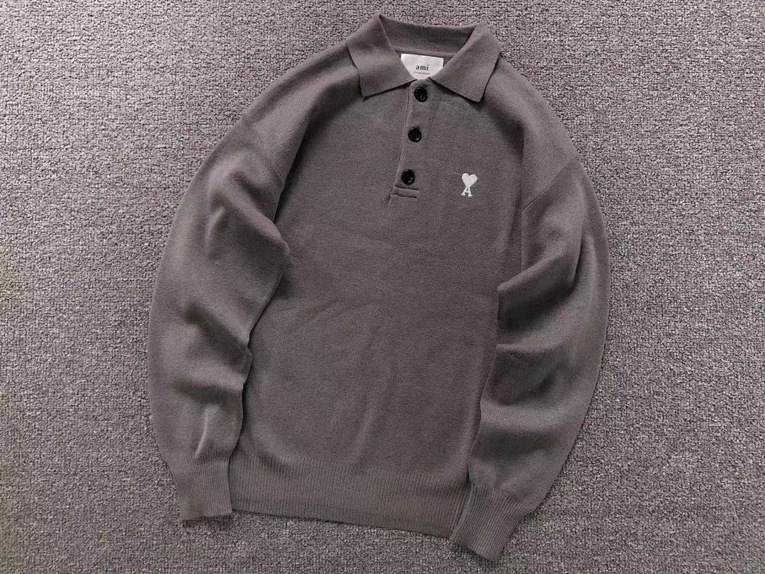 AMI 115 AMI SWEATER 510180788 (Im 170Cm 60Kg I Wear Size S In The Phot) - Image 15