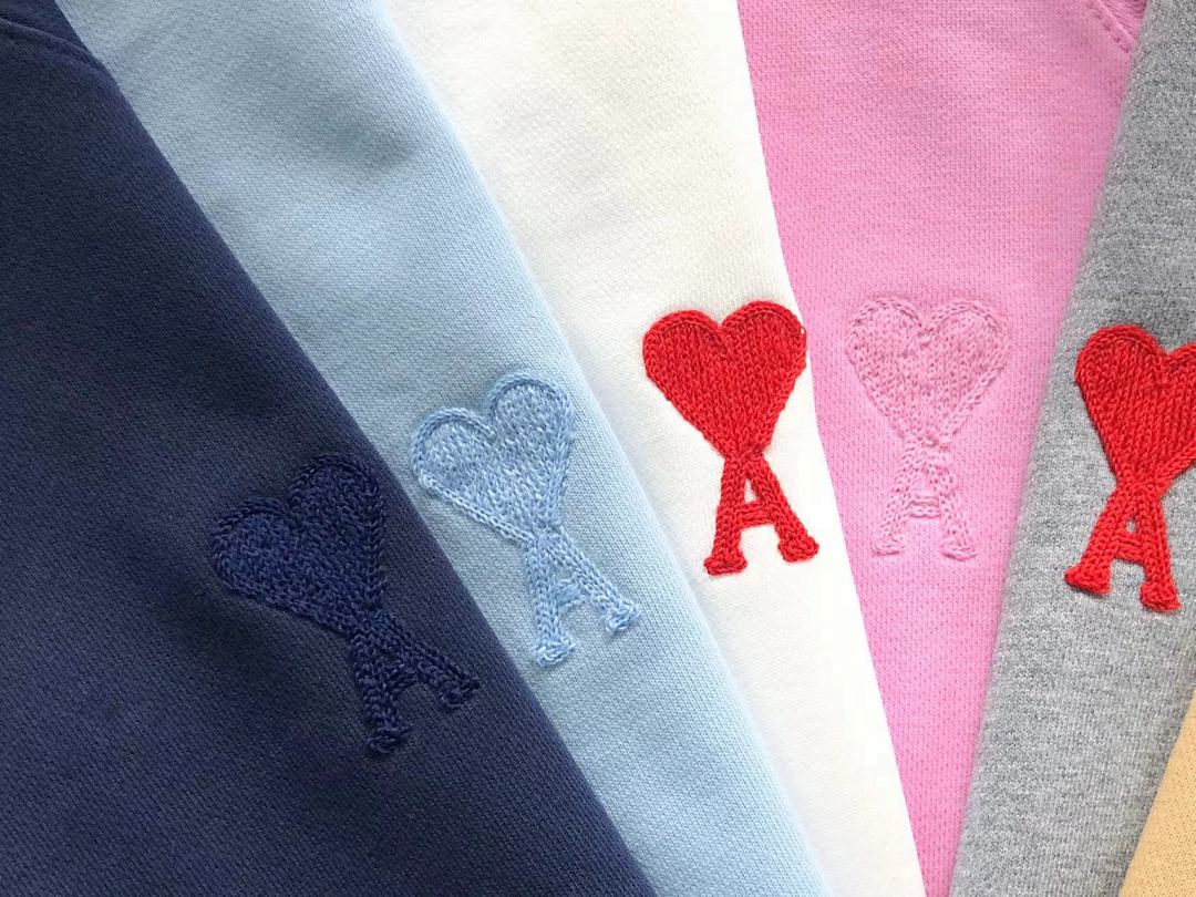 AMI 125 AMI HOODIE 3201080817 (Im 170Cm 60Kg I Wear Size S In The Phot) - Image 23