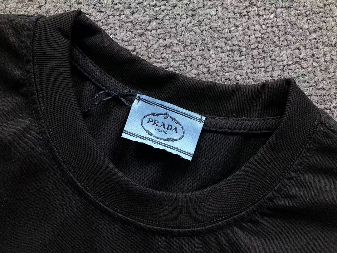 Prada 85 P⭐A⭐A T-SHIRT 1104172632 (Im 170Cm 60Kg I Wear Size M In The Phot) - Image 24