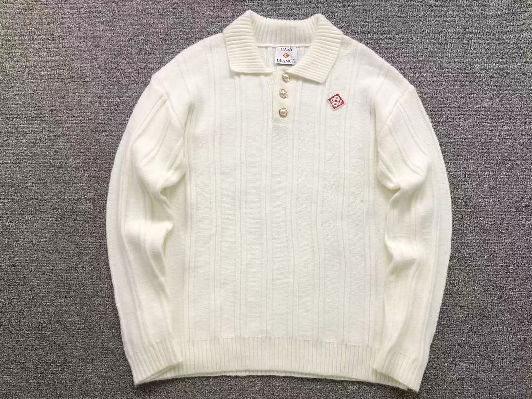 Casablanca 185 CASABLANCA SWEATER 52062602127 (Im 170Cm 60Kg I Wear Size L In The Phot) - Image 5