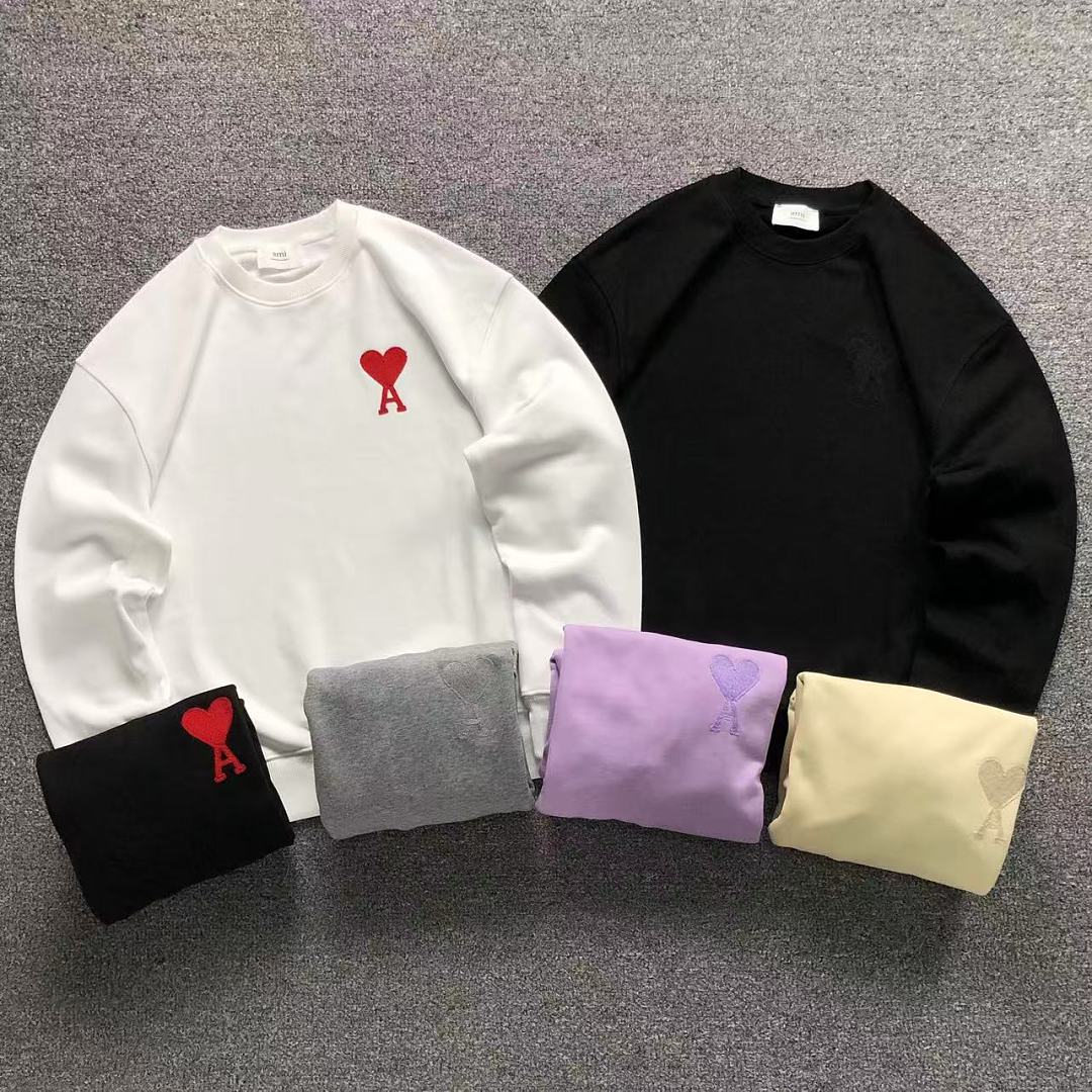 AMI 98 AMI HOODIE 1251922181 (Im 170Cm 60Kg I Wear Size M In The Phot)
