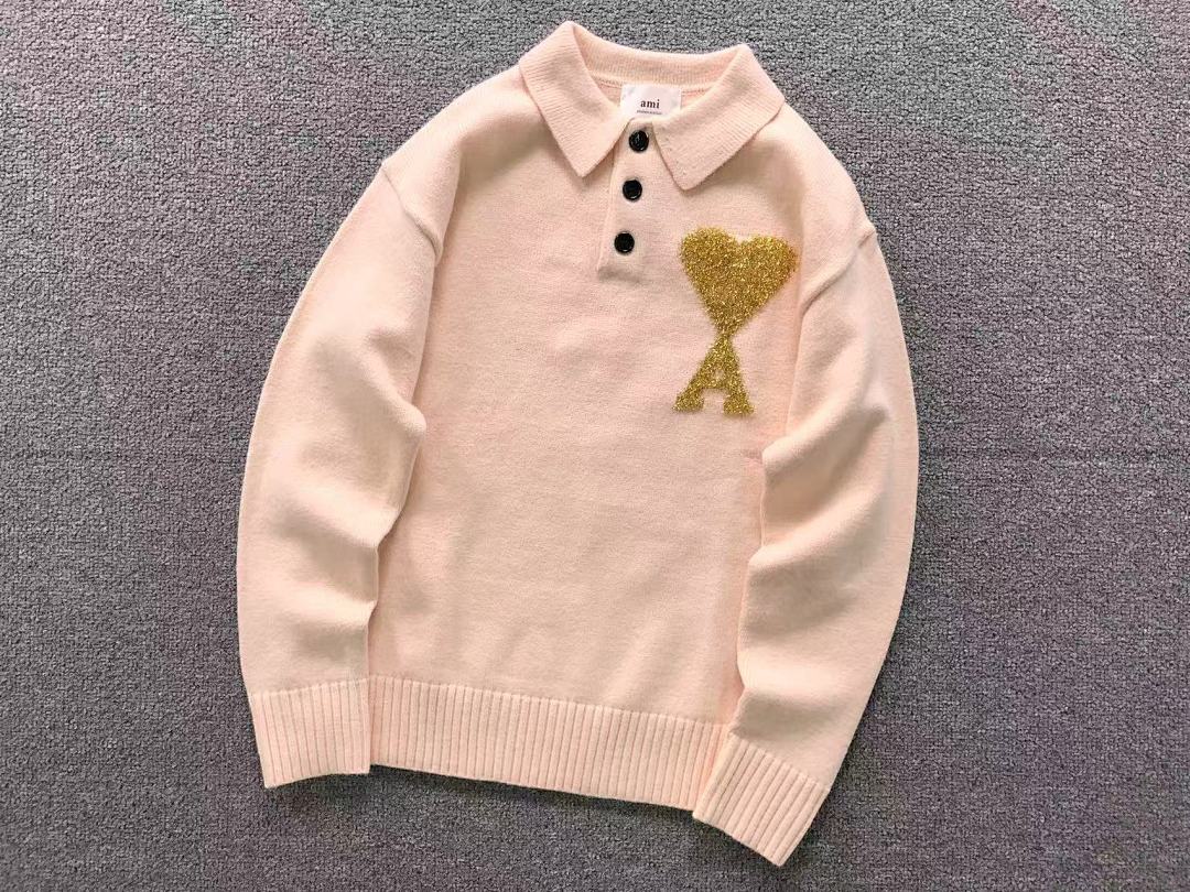 AMI 168 AMI SWEATER 21101104125 (Im 170Cm 60Kg I Wear Size M In The Phot) - Image 15