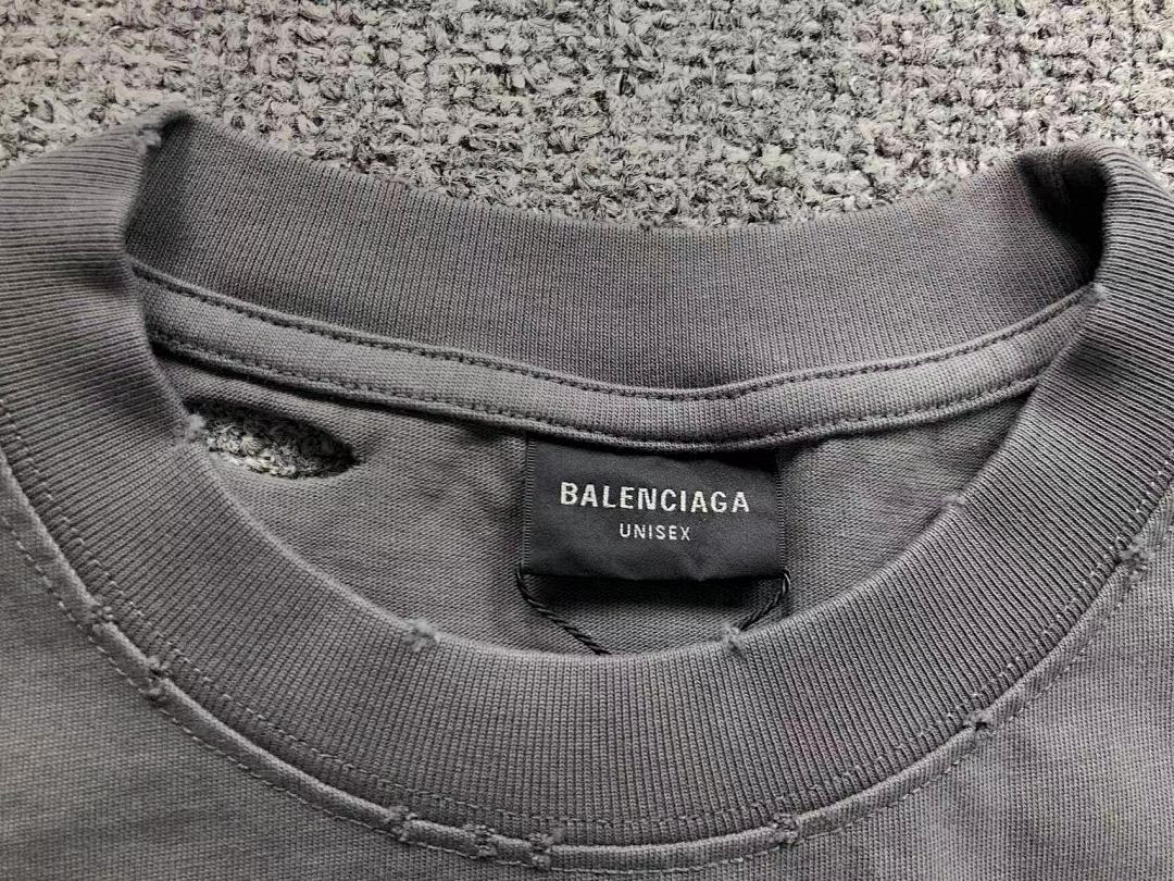 Balenciaga 115 B⭐L⭐⭐⭐IA⭐A T-SHIRT 5212217136 (Im 170Cm 60Kg I Wear Size XS In The Phot) - Image 12