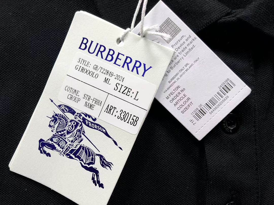 Burberry 175 B⭐R⭐E⭐RY POLO 2201152201 (Im 170Cm 60Kg I Wear Size L In The Phot) - Image 19