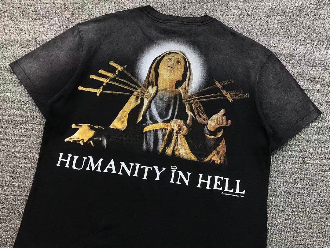 Chanel 112 SAINT MICHAEL T-SHIRT 3207221817 (Im 170Cm 60Kg I Wear Size S In The Phot) - Image 12