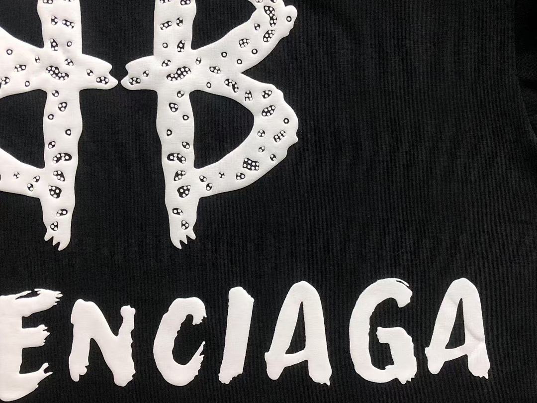 Balenciaga 115 B⭐L⭐⭐⭐IA⭐A T-SHIRT 3103235120 (Im 170Cm 60Kg I Wear Size S In The Phot) - Image 11