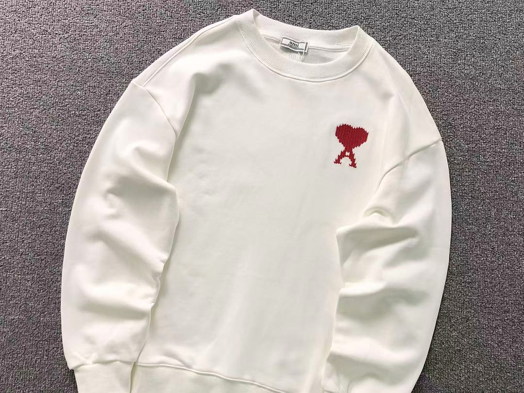 AMI 178 AMI HOODIE 3207301621 (Im 170Cm 60Kg I Wear Size M In The Phot) - Image 8