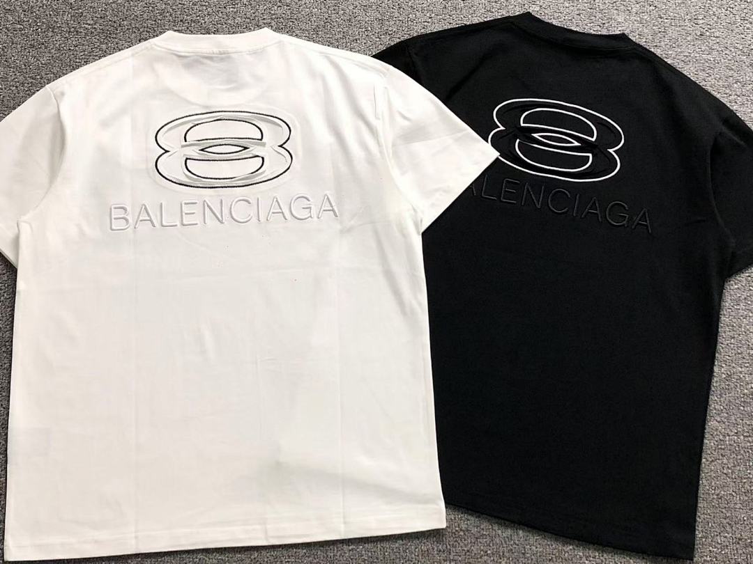 Balenciaga 135 B⭐L⭐⭐⭐IA⭐A T-SHIRT 3203272317 (Im 170Cm 60Kg I Wear Size M In The Phot) - Image 6