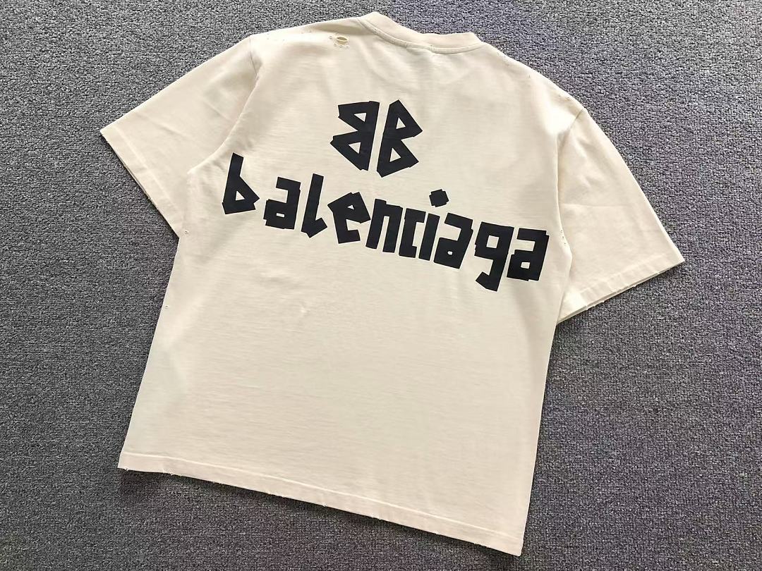 Balenciaga 135 B⭐L⭐⭐⭐IA⭐A T-SHIRT 42042601163 (Im 170Cm 60Kg I Wear Size XS In The Phot) - Image 12