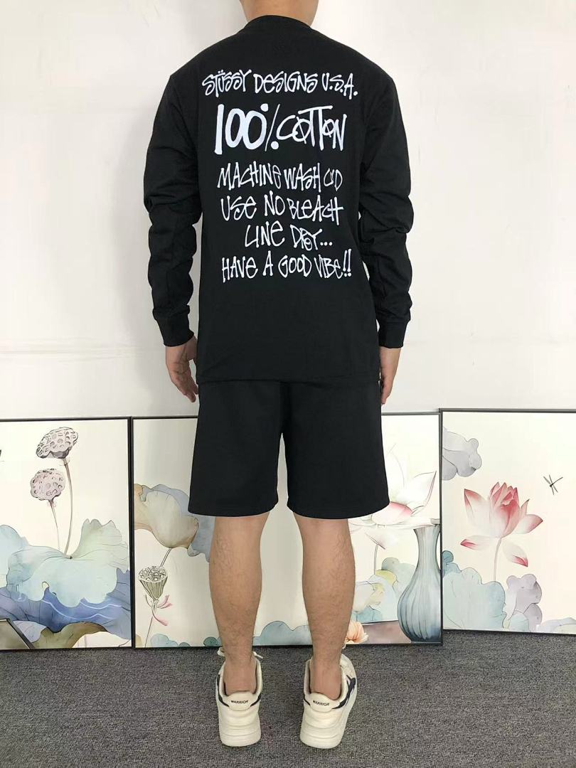 Stussy 88 STUSSY LONG SLEEVED 4110050198 (Im 170Cm 60Kg I Wear Size M In The Phot) - Image 4