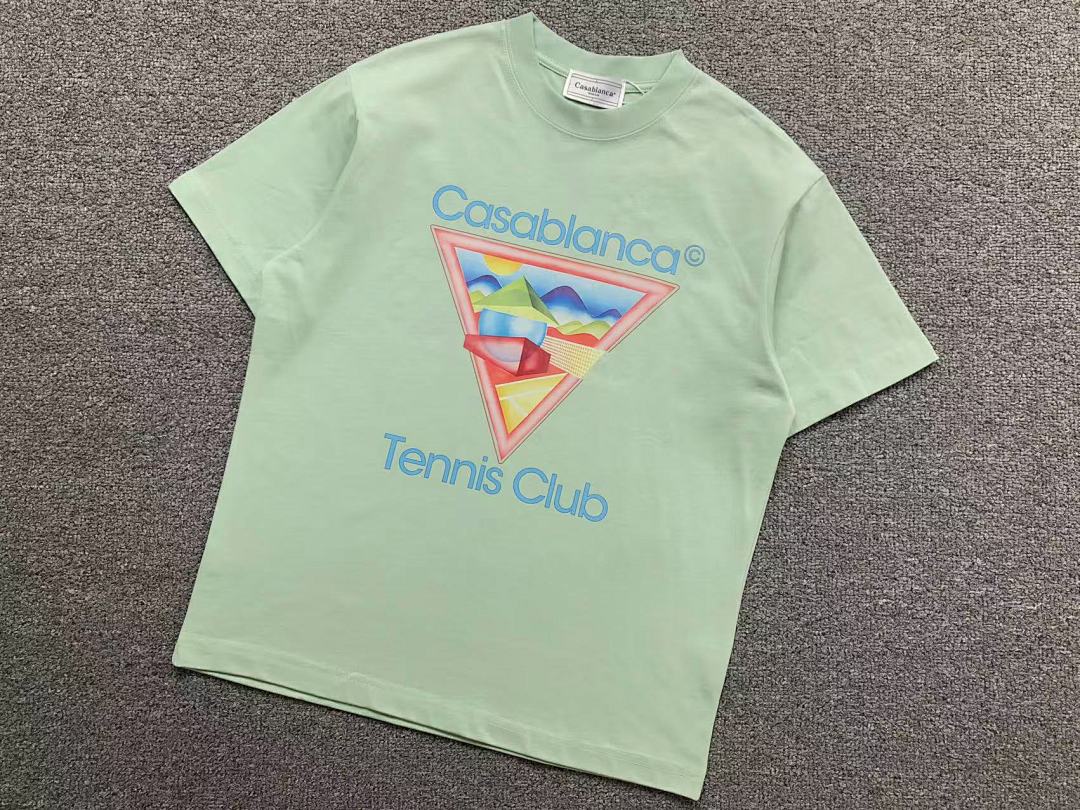 Casablanca 98 CASABLANCA T-SHIRT 41061911127 (Im 170Cm 60Kg I Wear Size S In The Phot) - Image 26