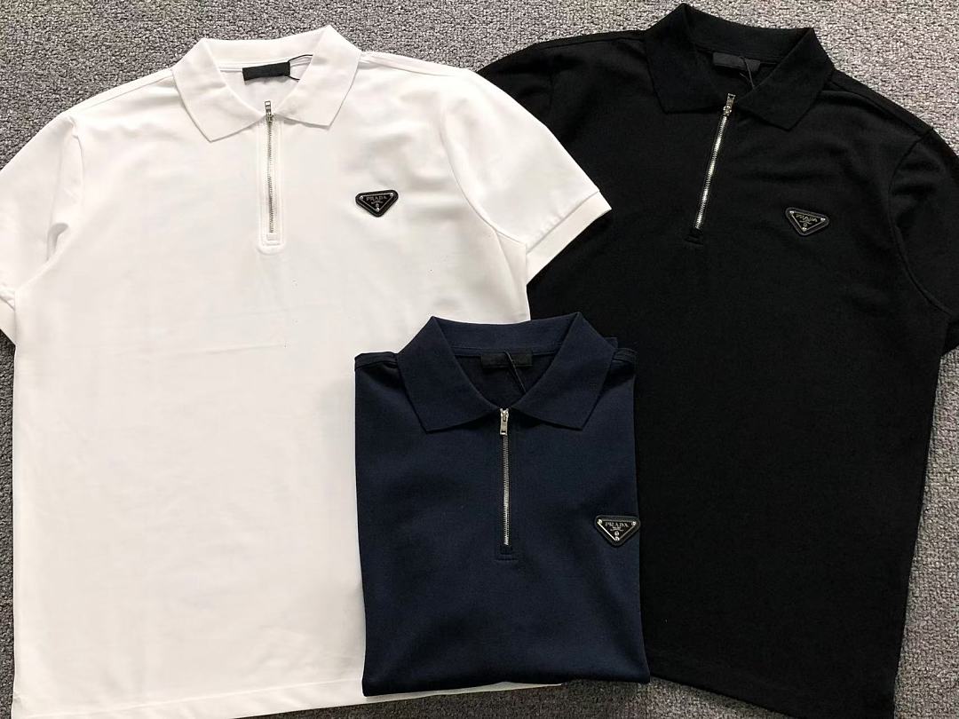 Prada 165 P⭐A⭐A POLO 2206012004 (Im 170Cm 60Kg I Wear Size L In The Phot) - Image 6