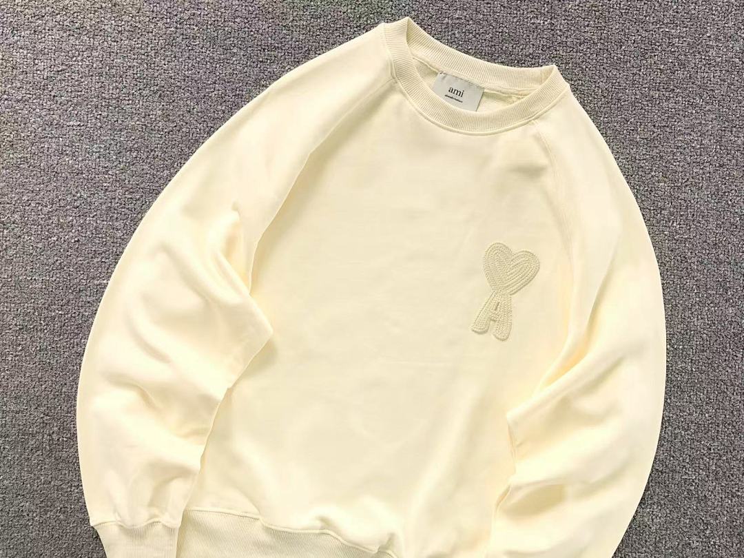 AMI 128 AMI HOODIE 3107080621 (Im 170Cm 60Kg I Wear Size S In The Phot) - Image 11