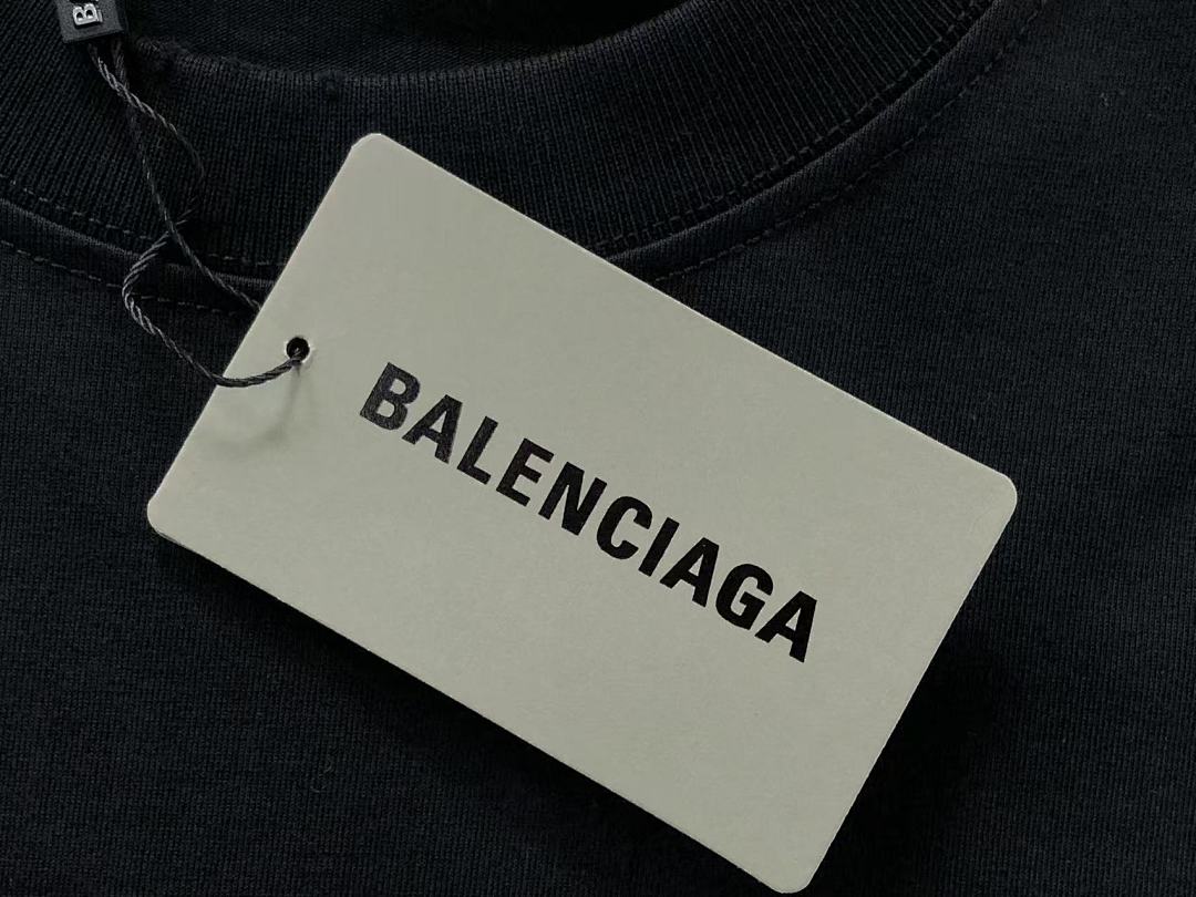 Balenciaga 98 B⭐L⭐⭐⭐IA⭐A T-SHIRT 5233023127 (Im 170Cm 60Kg I Wear Size XL In The Phot) - Image 22