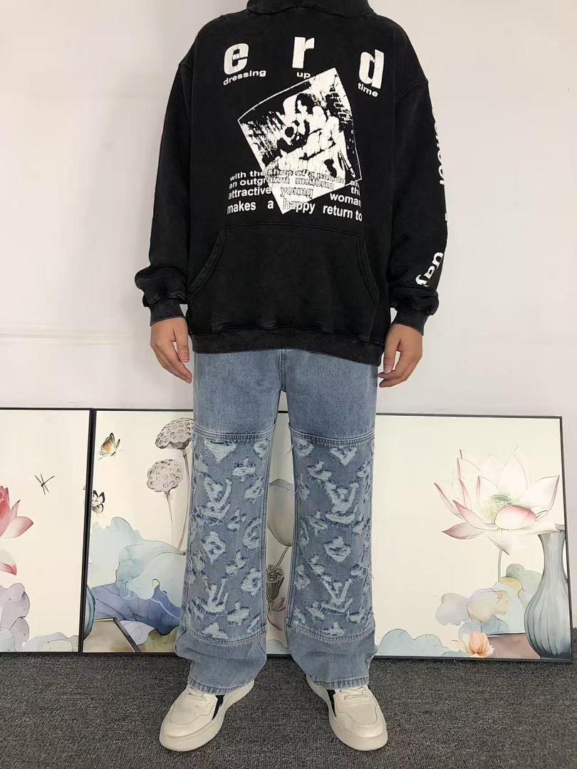 Chanel 135 ENFANTS RICHES DEPRIMES HOODIE 580712117 (Im 170Cm 60Kg I Wear Size S In The Phot) - Image 3