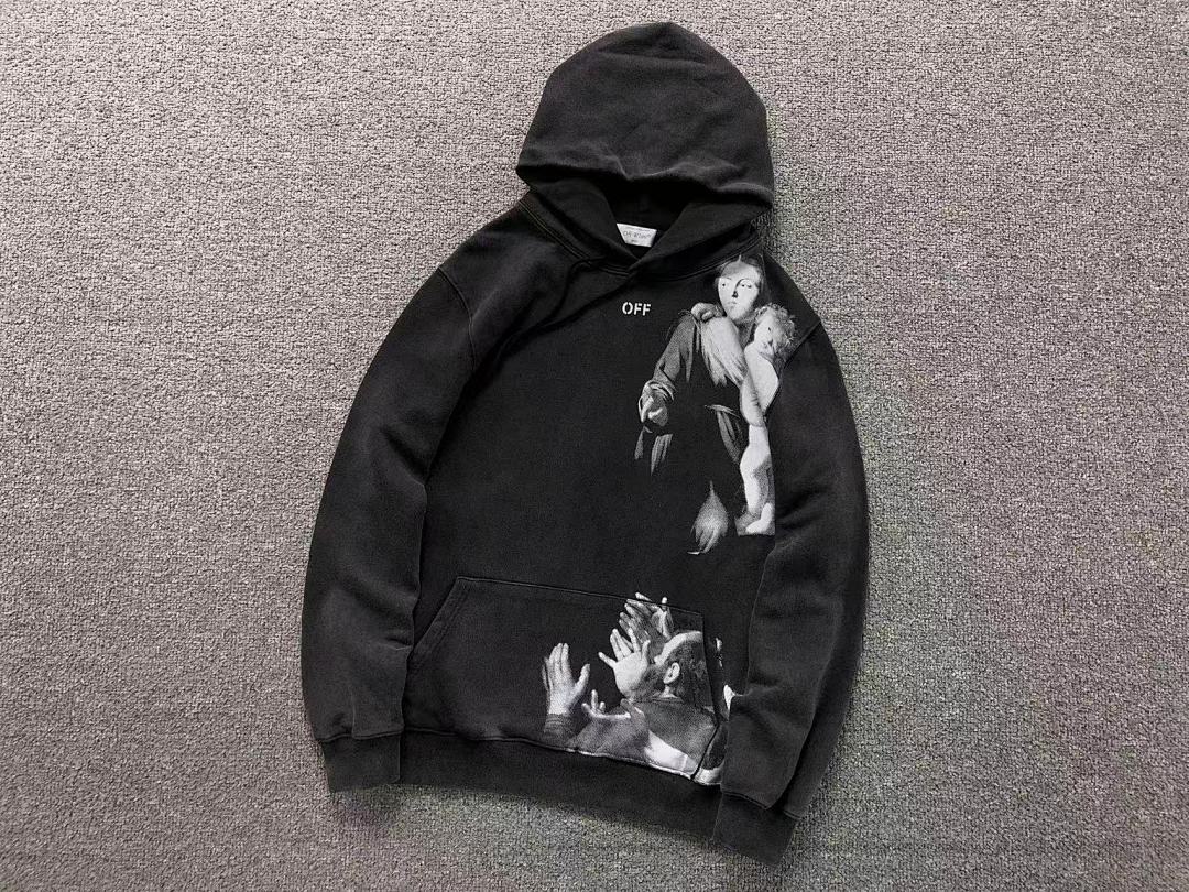 Off-White 188 OFF-WHITE HOODIE 59013919 (Im 170Cm 60Kg I Wear Size S In The Phot) - Image 6