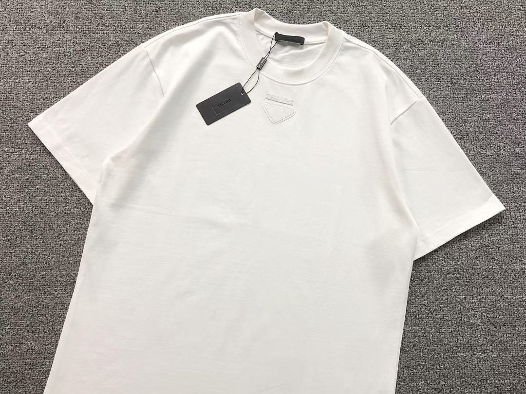 Prada 128 P⭐A⭐A T-SHIRT 22030918171 (Im 170Cm 60Kg I Wear Size M In The Phot) - Image 9